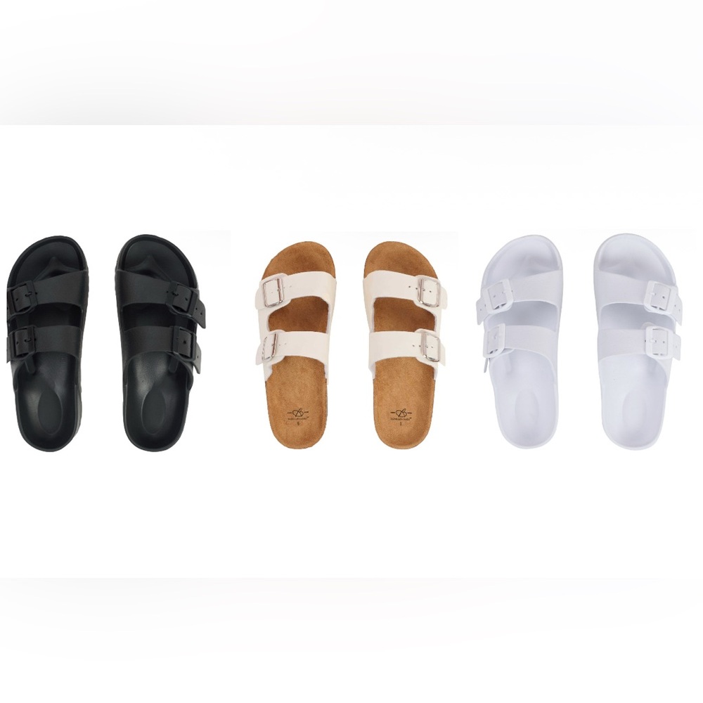 🎀 2/$10 - Bobbie Brooks - Women’s Buckle Sandal Bundle